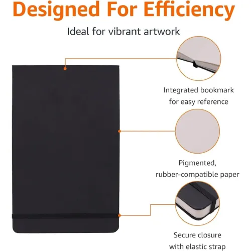 Image of Amazon Basics Hardcover Art Sketchbook