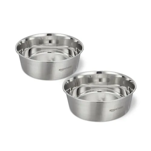 Image of Amazon Basics Heavy Dog Bowl