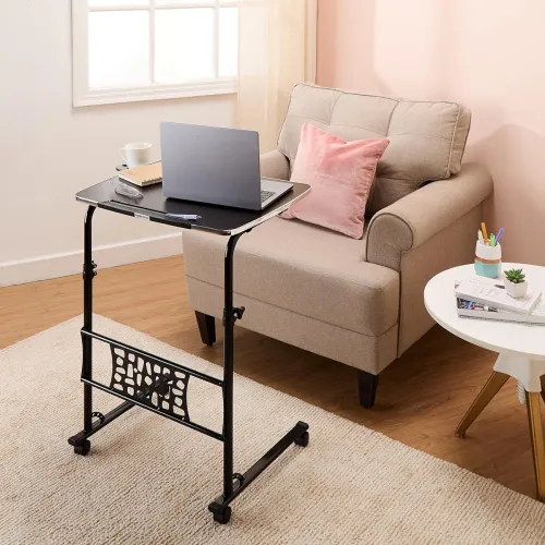 Image of Amazon Basics Height Adjustable Laptop Table