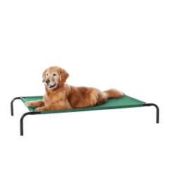 amazon basics Large Elevated Cooling Mesh Fabric Pet Dog