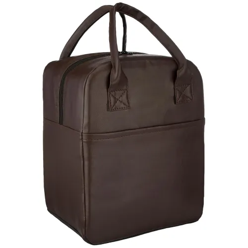 Image of Amazon Basics Medium Lunch Bag, Artificial Leather