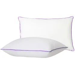 Amazon Basics Microfiber Bed Pillow Pack of 2 White