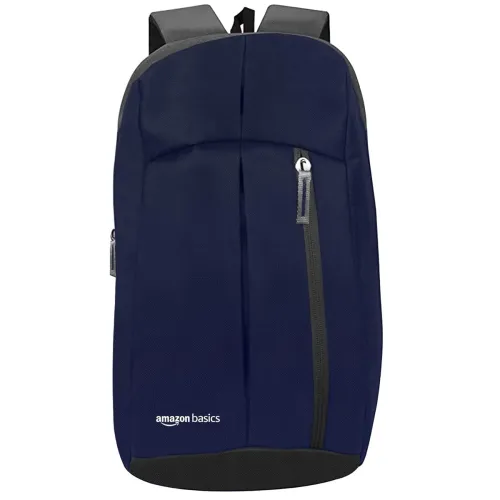 Image of amazon basics - Mini Backpack for Outdoor Use (12 l) (Blue)