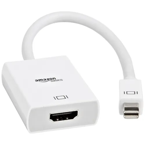 Image of Amazon Basics Mini DisplayPort Thunderbolt to HDMI Display Adapter, 10-Pack