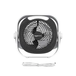 amazon basics Mini Rechargeable Portable Fan with LED Lighting