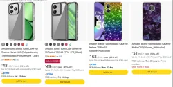 Amazon Basics Mobiles Covers Starting ₹48