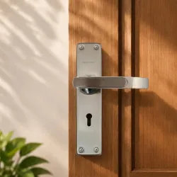 Amazon Basics Mortise Door Lock Handle Set 