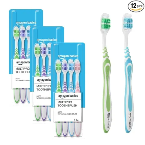 Image of Amazon Basics MultiPro ZigZag Toothbrush