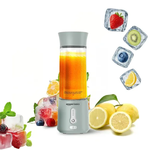 Image of Amazon Basics Portable Hand Blender for Smoothies & Juices
