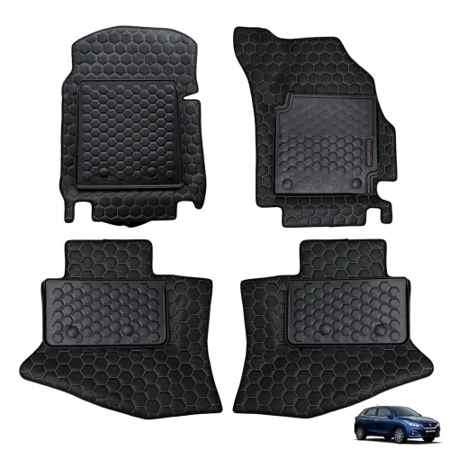 Image of Amazon Basics 8D Premium Car Floor Mats