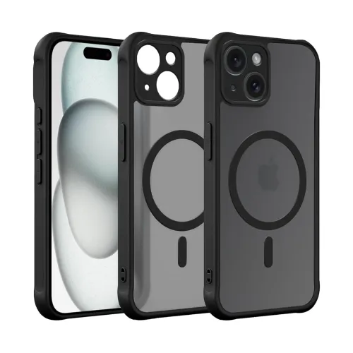 Image of amazon basics Premium Frosted Mag-Safe Case