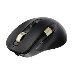 Amazon Basics Pro Series 2.4G + Bluetooth + USB Triple Mode Ergonomic Mouse | 8000 DPI | RGB Backlit | 7 Programmable Ke