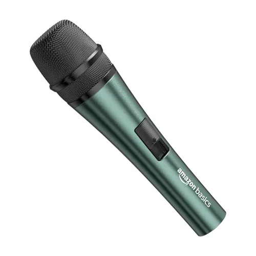 Image of Amazon Basics Professional Microphone with On/Off Switch Super-Cardioid Pickup Pattern