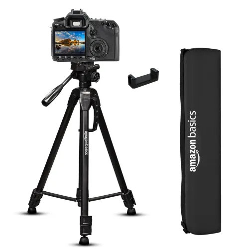Image of Amazon Basics Professional Tripod Stand 67 Inch 