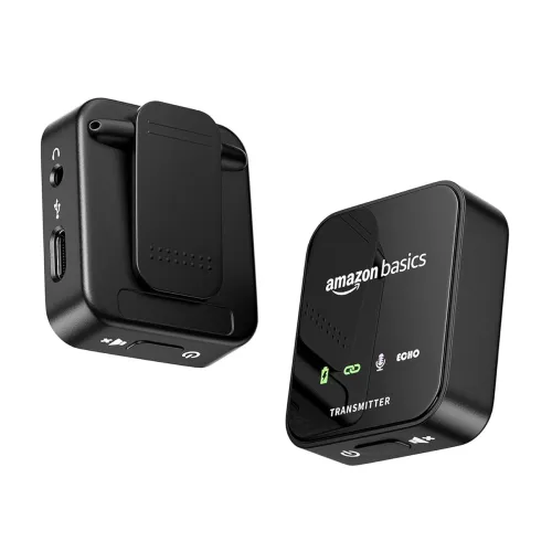 Image of amazon basics Professional Wireless Microphone System for Mobiles