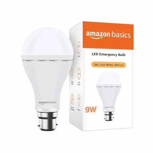 Image of amazon basics - Rechargeable 9W Inverter Bulb