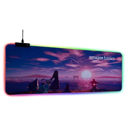 Image of amazon basics RGB Mousepad