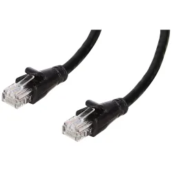 Amazon Basics RJ45 Cat-6 Ethernet Cable – 5 ft (Black)