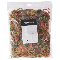 Amazon Basics Rubber Bands Enhanced Stretchability