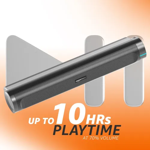 Image of amazon basics SB20R 20W Bluetooth Soundbar with 3600 mAh Battery |