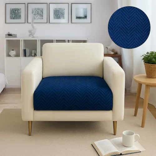 Image of Amazon Basics – Velvet Quilted Make Your Own Sofa Cover