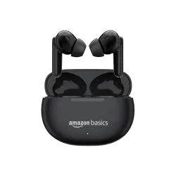 amazon basics True Wireless in-Ear Earbuds with Mic, Touch Control, IPX5 Water-Resistance, Bluetooth 5.3, Up to 55 Hours