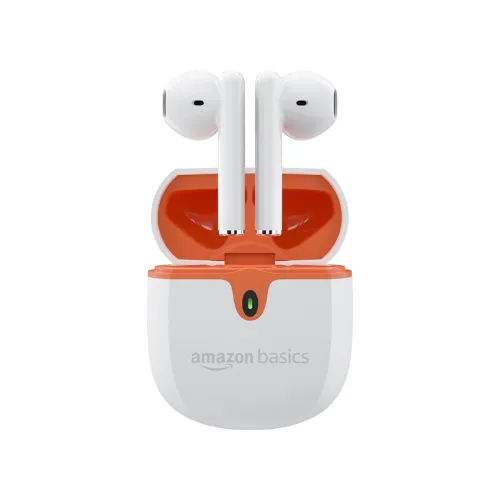 Image of Amazon Basics True Wireless Earbuds, IPX5, Touch Control 