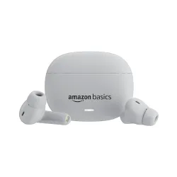 Amazon Basics True Wireless in-Ear Earbuds with Mic, Low-Latency Gaming Mode