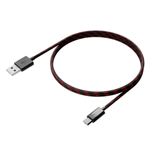 Image of amazon basics Type A to Micro USB Braided Cable 