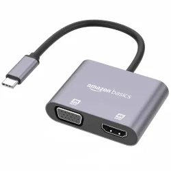 amazon basics 2-in-1 USB C to HDMI and USB A Adapte, USB C Male to USB 3.0 Female Adapter