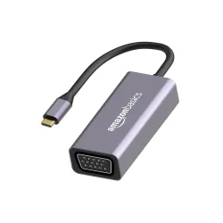 amazon basics USB Type-C to VGA Adapter for PCs,Laptops