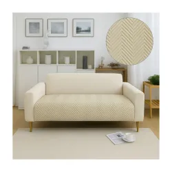 Amazon Basics – Velvet Quilted Make Your Own Sofa Cover