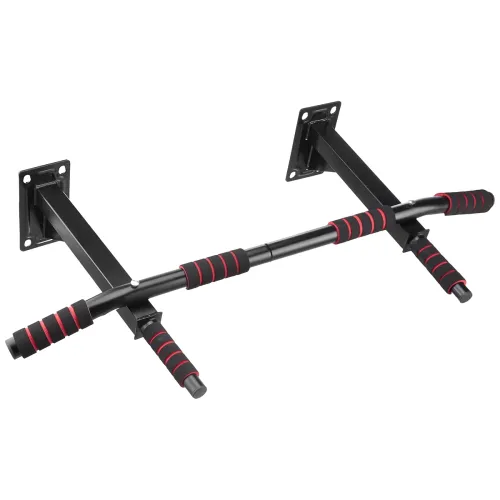 Image of Amazon Basics Wall Mounted Pull-Up Bar | for Pull-Ups, Chin-Ups & Leg Raises | Non-Slip Grip | Max Load Capacity - 120 k