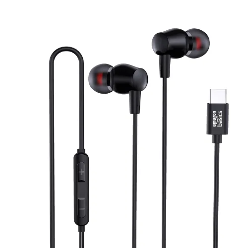 Image of amazon basics EP1 in-Ear Type C Wired Earphones