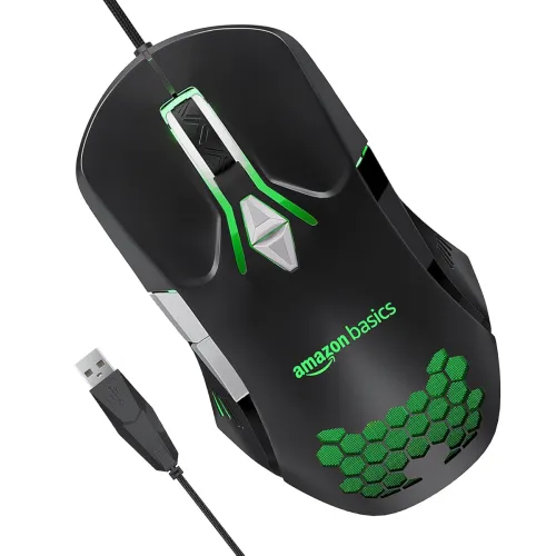 Image of amazon basics Wired Gaming Mouse 