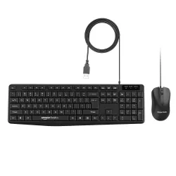 Amazon Basics Wired Keyboard and Mouse Combo 