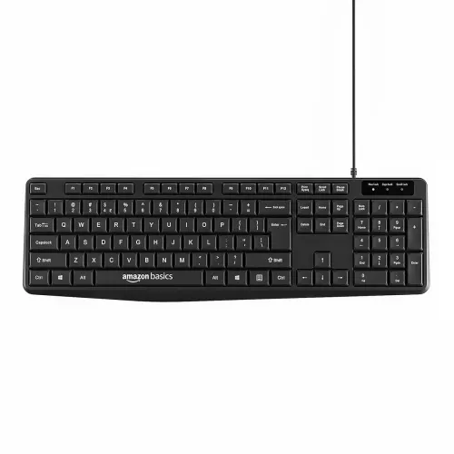 Image of amazon basics Wired Keyboard