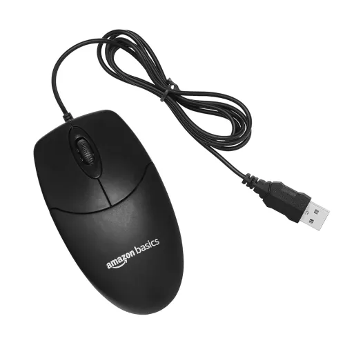 Image of amazon basics Wired Mouse