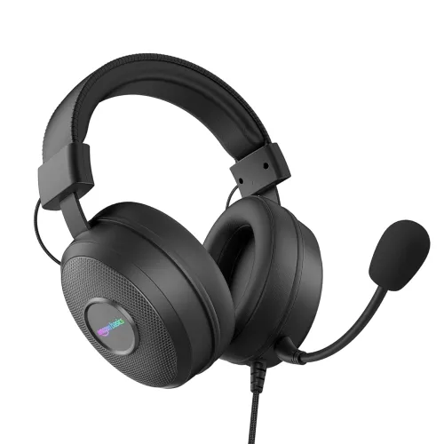Image of Amazon Basics Wired Over-Ear Gaming Headphones with Mic