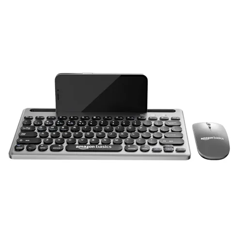 Image of Amazon Basics Wireless Keyboard and Mouse Set