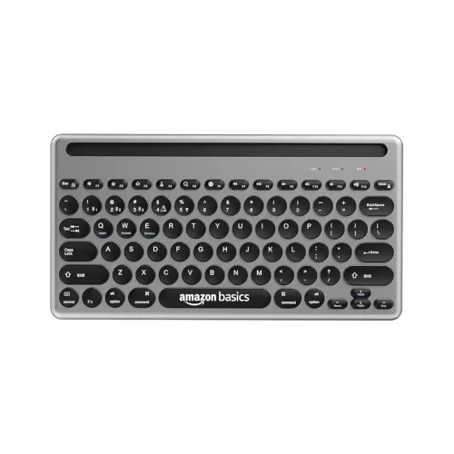 Image of Amazon Basics Wireless Keyboard and Mouse Set with Bluetooth multiconnect