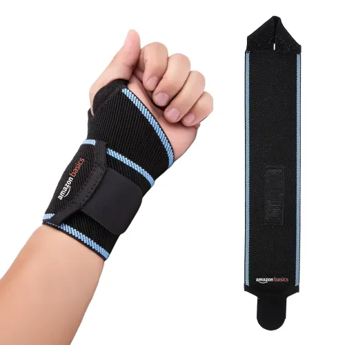 Image of Amazon Basics Wrist Brace with Thumb Support