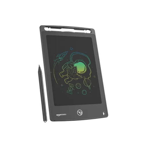 Image of amazon basics Writing Tablet with 8.5-inch rainbow colour LCD screen 