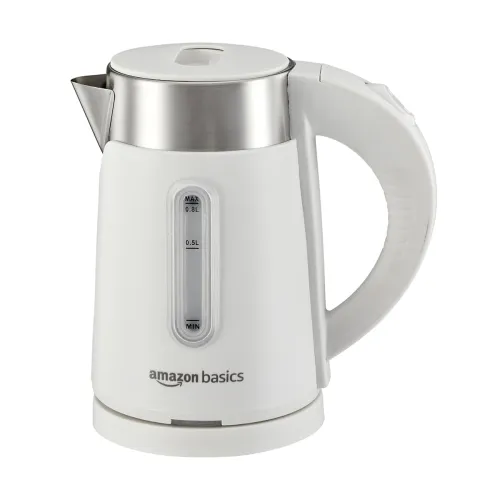 Image of Amazon Basics 0.8 Litre Electric Kettle | 800W
