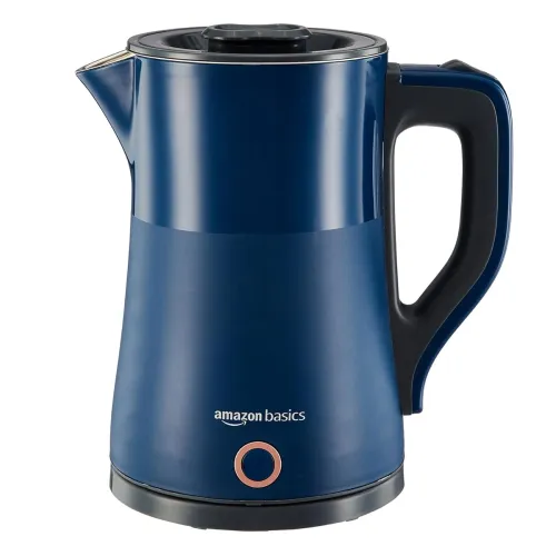Image of Amazon Basics 1.5L Electric Kettle – 1500W, Auto Shut-Off