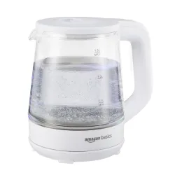 Amazon Basics 1.5 Litre Electric Glass Kettle 1350W