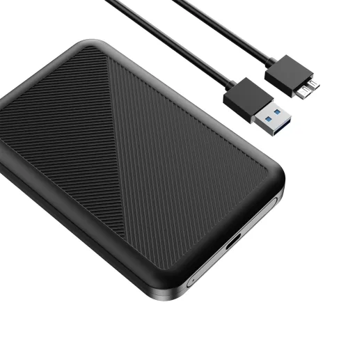 Image of Amazon Basics 2.5″ USB 3.0 HDD Enclosure – Tool‑Free Setup