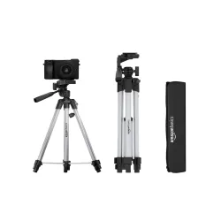 amazon basics 50 Inch Aluminum Universal Smartphone Tripod