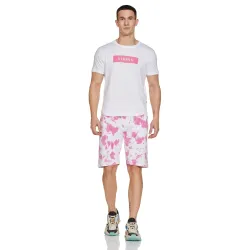 Amazon Brand - INKAST Men's Regular Fit T-Shirt/Shorts Set