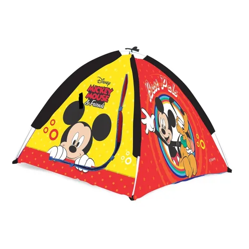 Image of Amazon Brand- Jam and Honey Camping Tent for Kids|Mickey Mouse Theme|for Boys and Girls|BIS Approved| Outdoor and Indoor
